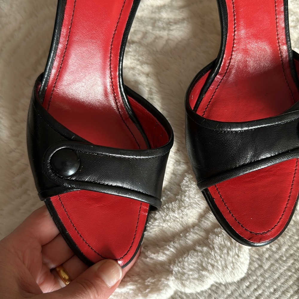 Coach leather sandals - Picture 4 of 7